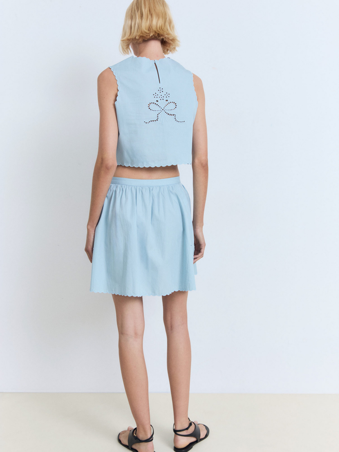 Юбка мини MANGO модель 17052538_50 Фото