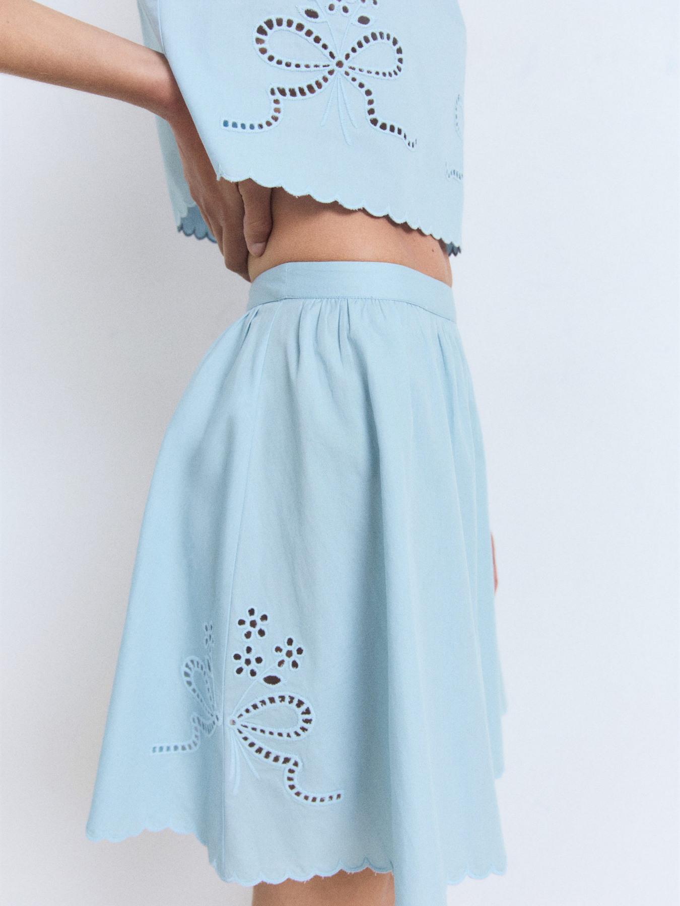 Юбка мини MANGO модель 17052538_50 Фото