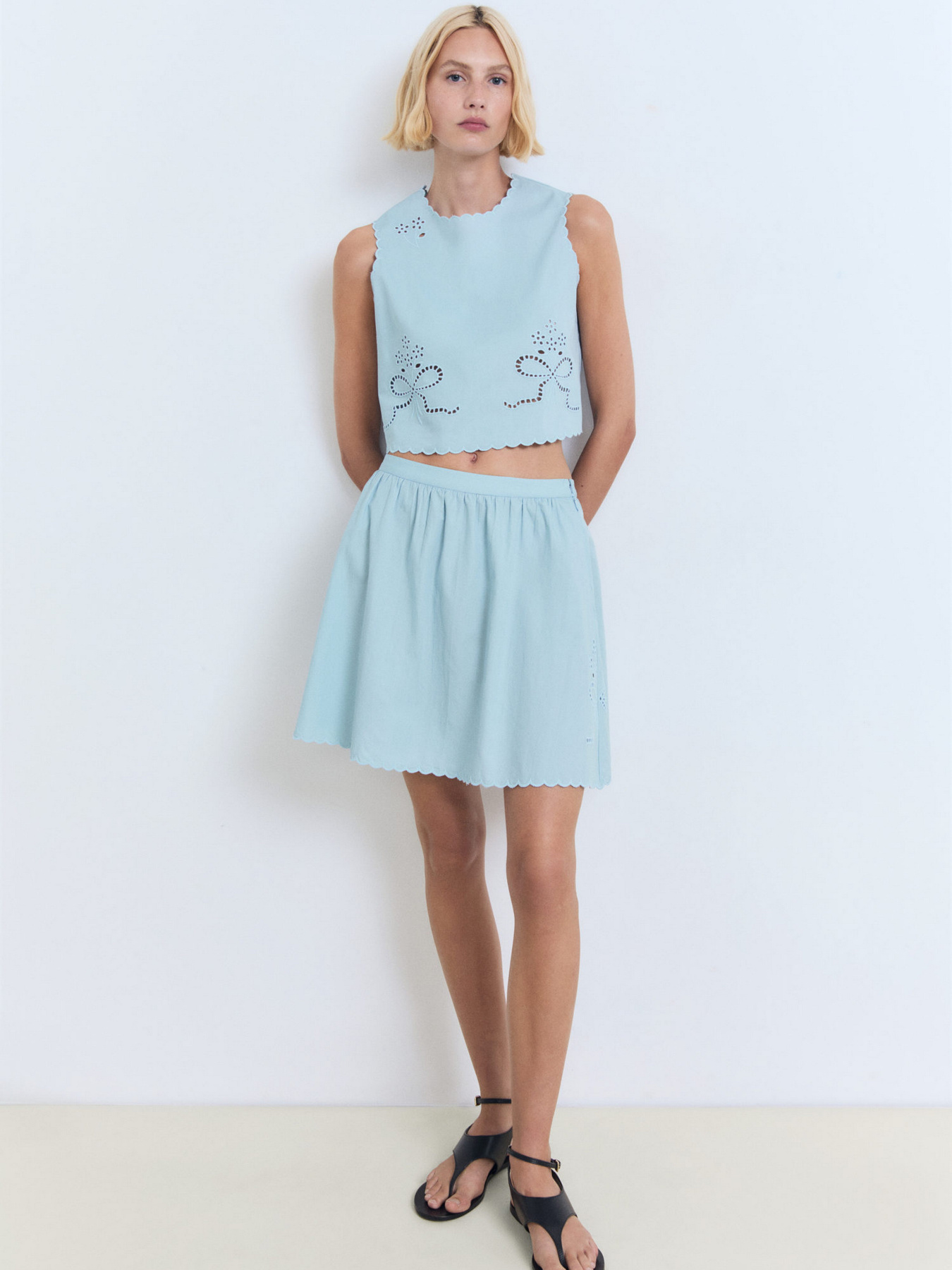 Юбка мини MANGO модель 17052538_50 Фото