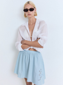 Юбка мини MANGO модель 17052538_50 Фото