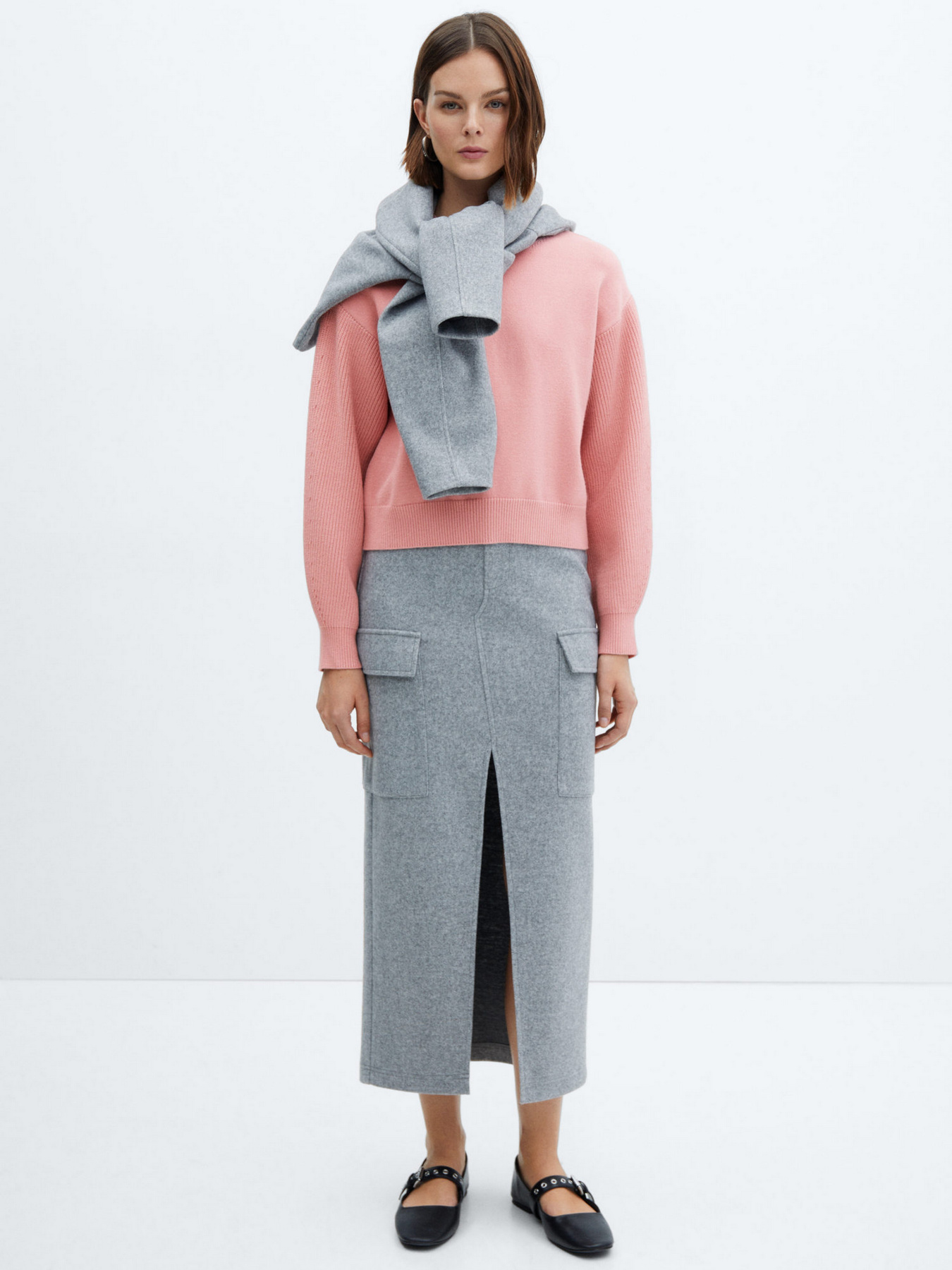 Джемпер MANGO Nora модель 67050456_85 Джемпер MANGO Nora модель 67050456_85 Фото