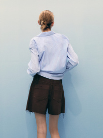 Джинсовые шорты MANGO модель 17012903_32 Фото