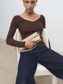 Лонгслів MANGO модель 17084094_30 Фото