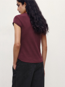 Футболка MANGO модель 17074095_78 Футболка MANGO модель 17074095_78 Фото