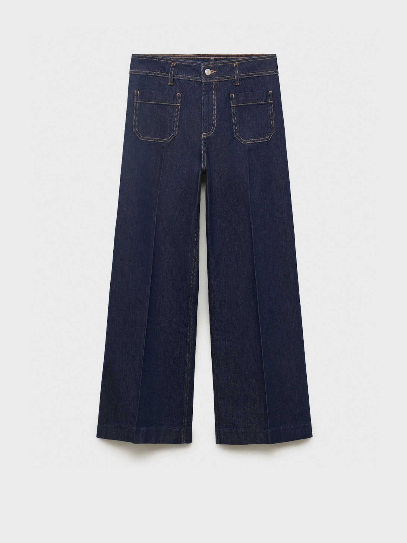 Широкие джинсы MANGO модель 17054117_TS Фото