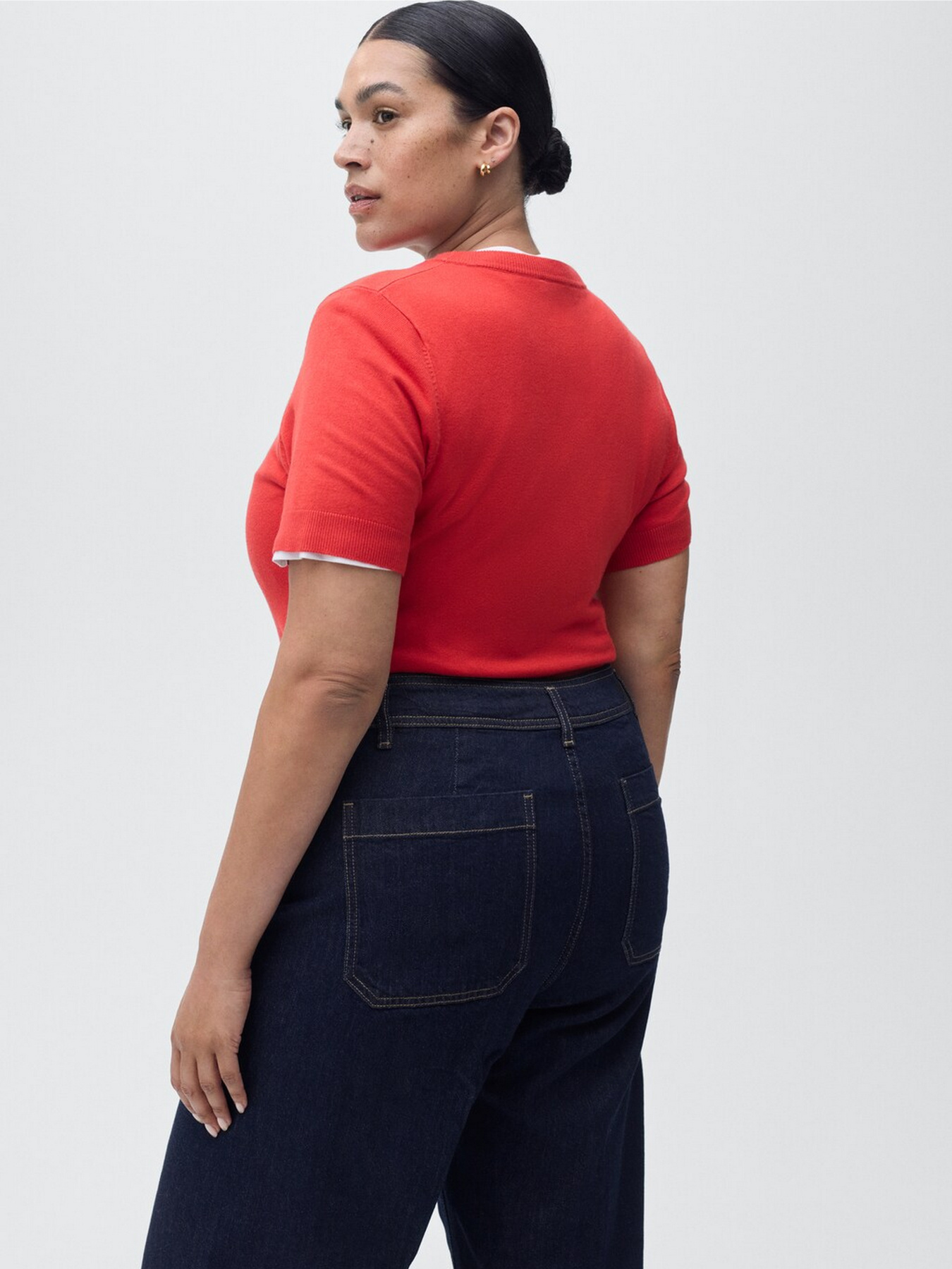 Широкі джинси MANGO модель 17054117_TS Фото