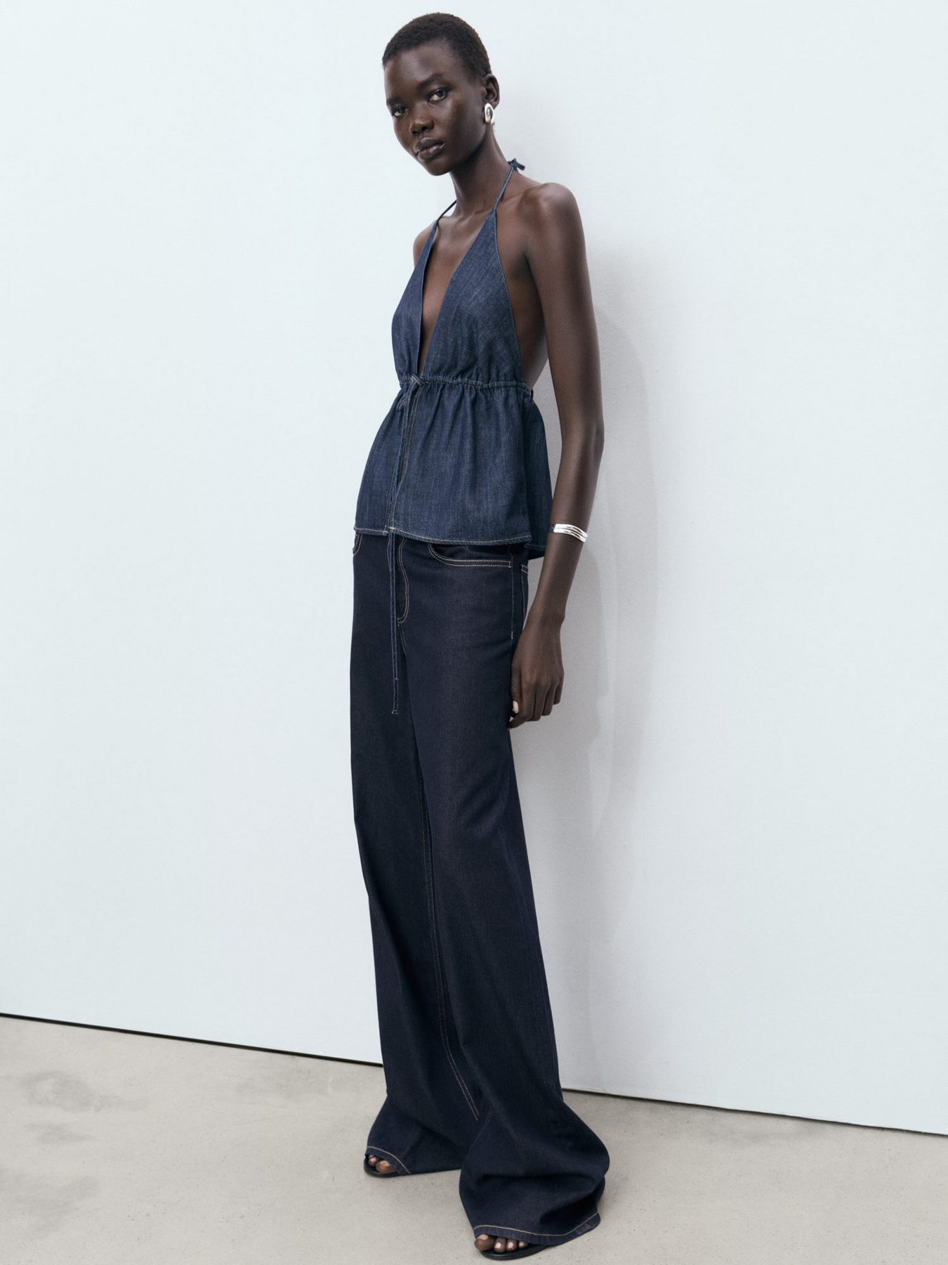 Широкие джинсы MANGO модель 17072901_TS Широкие джинсы MANGO модель 17072901_TS Фото