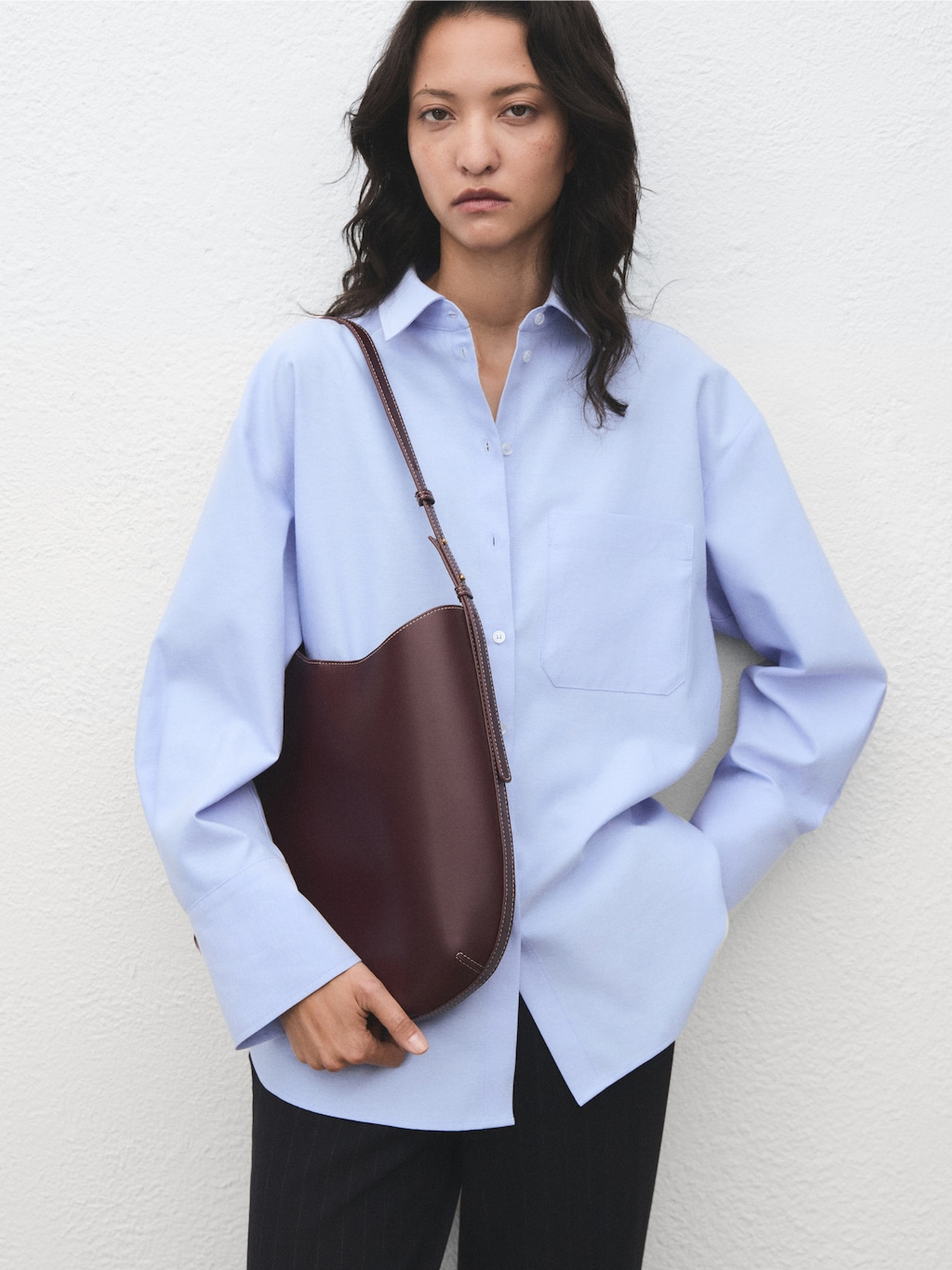 Рубашка MANGO модель 17095799_50 Фото