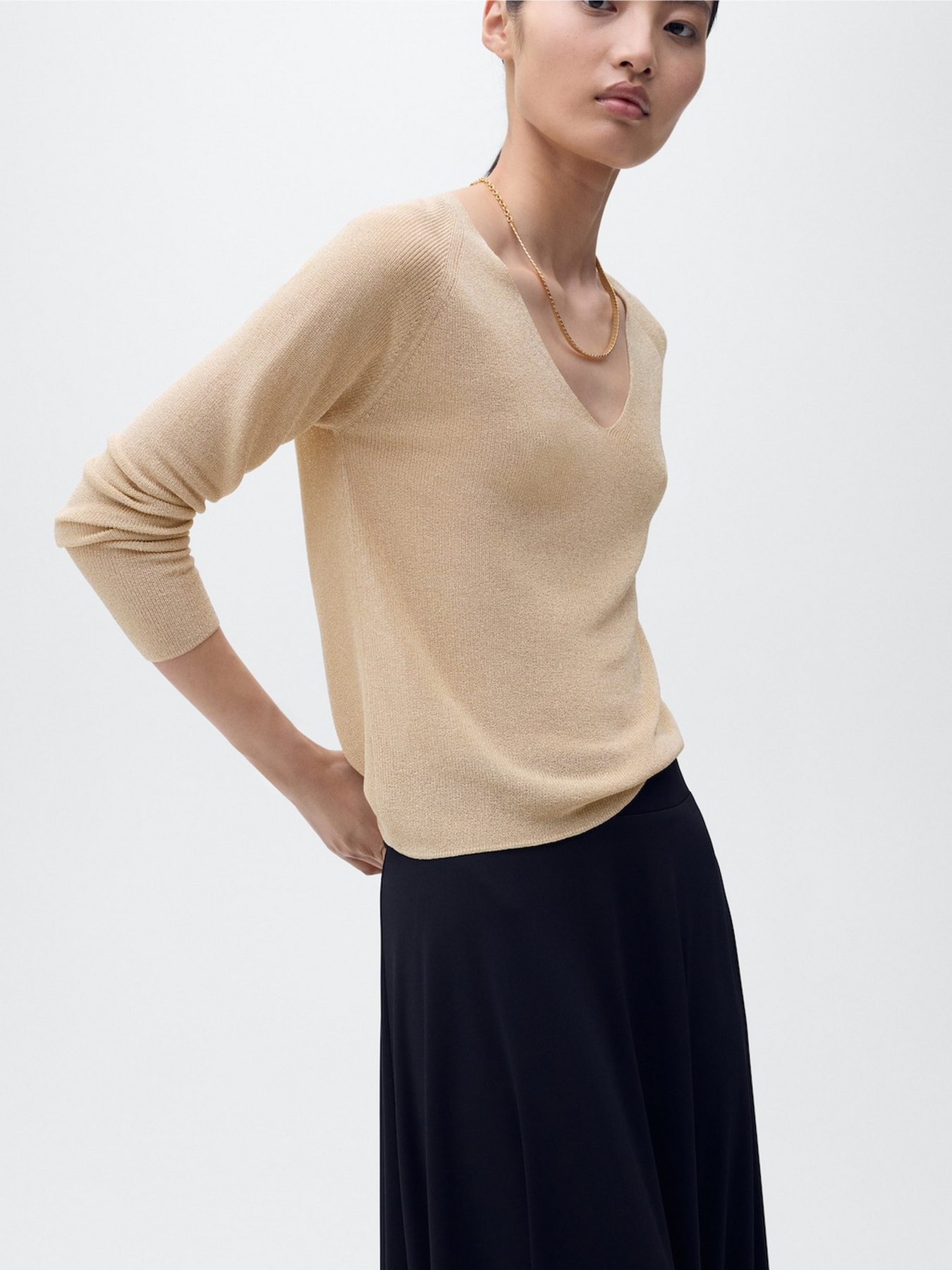 Джемпер MANGO модель 17054091_OR Фото