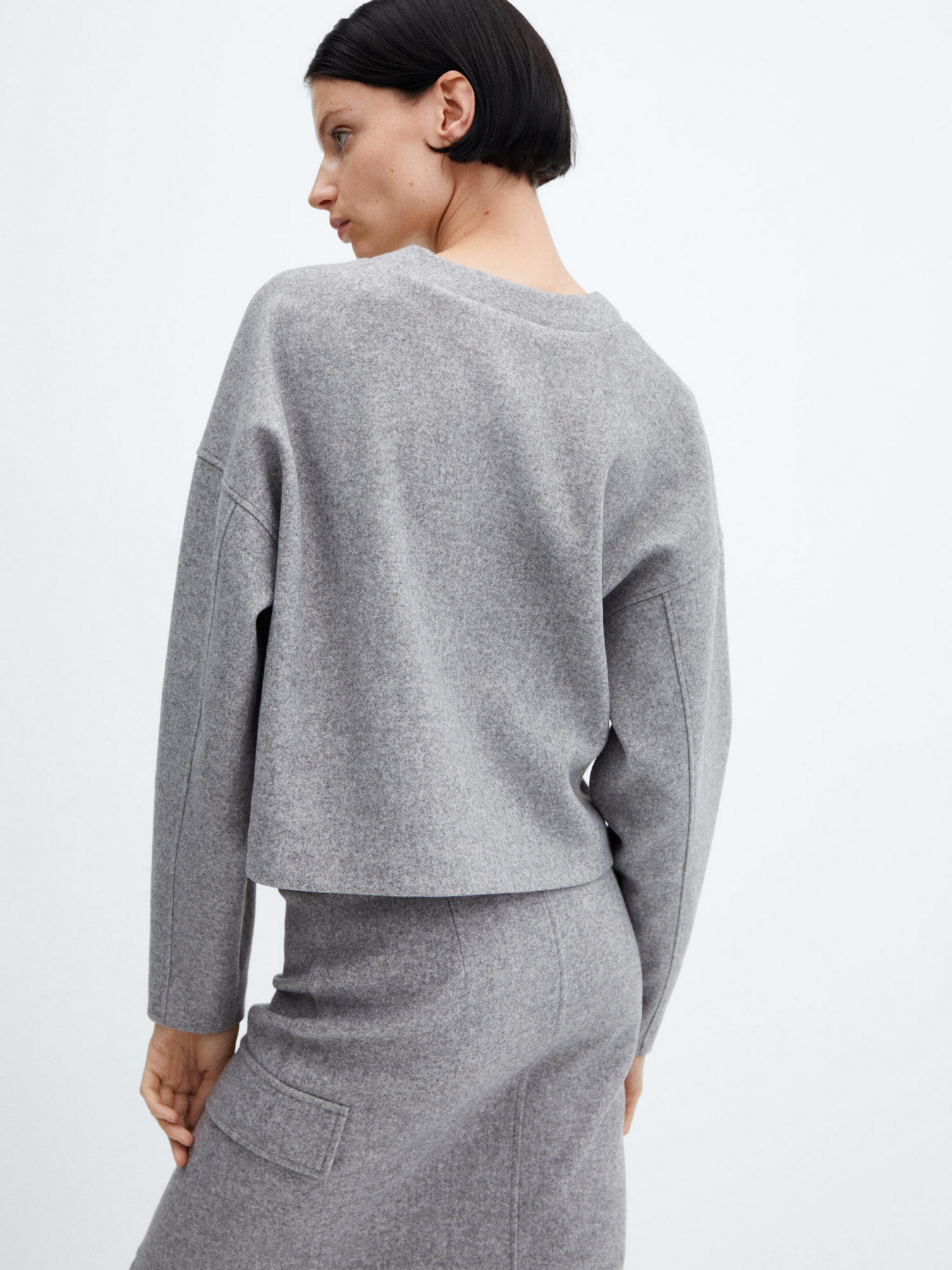 Свитшот MANGO Max модель 67050462_94 Фото