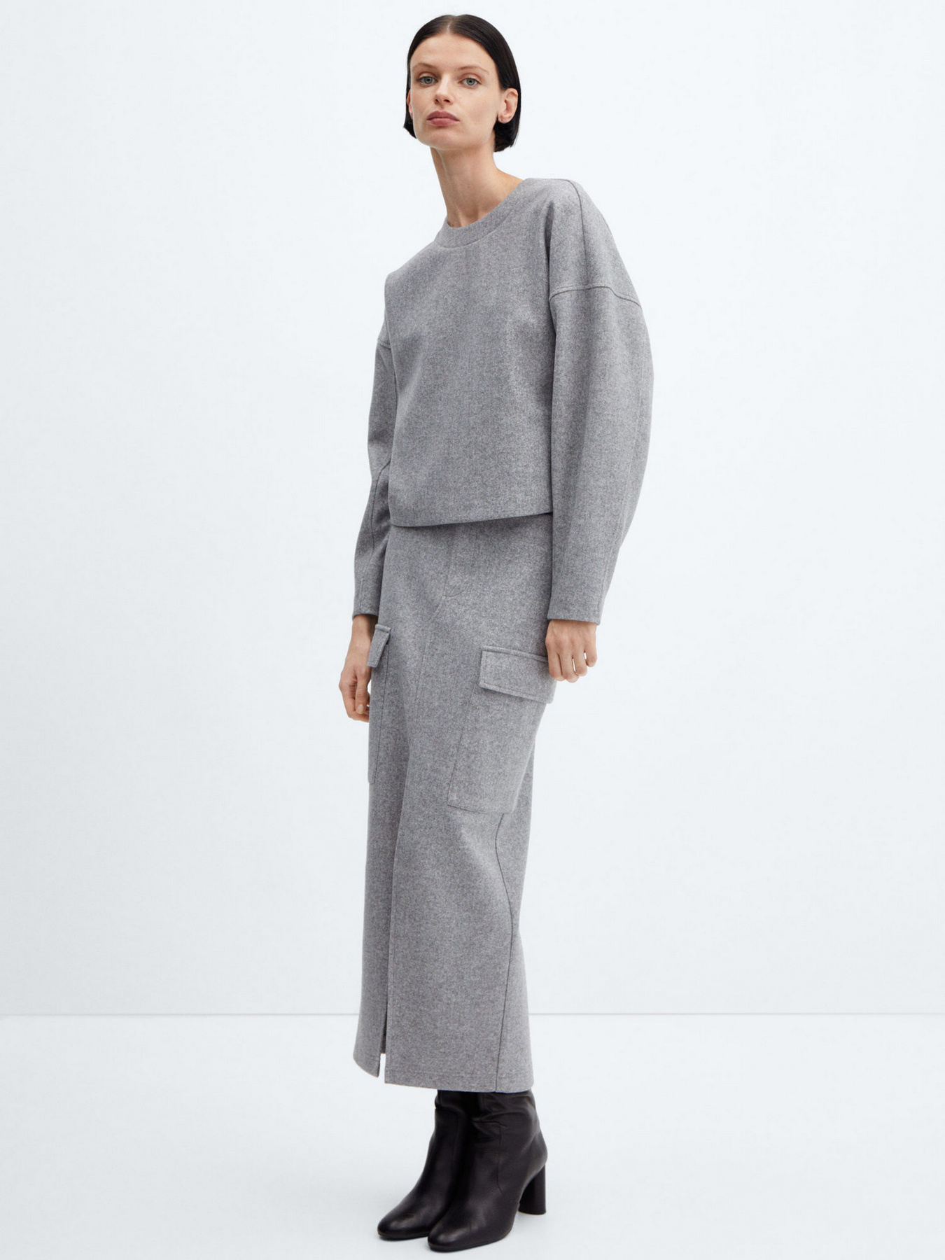 Свитшот MANGO Max модель 67050462_94 Фото