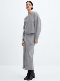 Свитшот MANGO Max модель 67050462_94 Фото