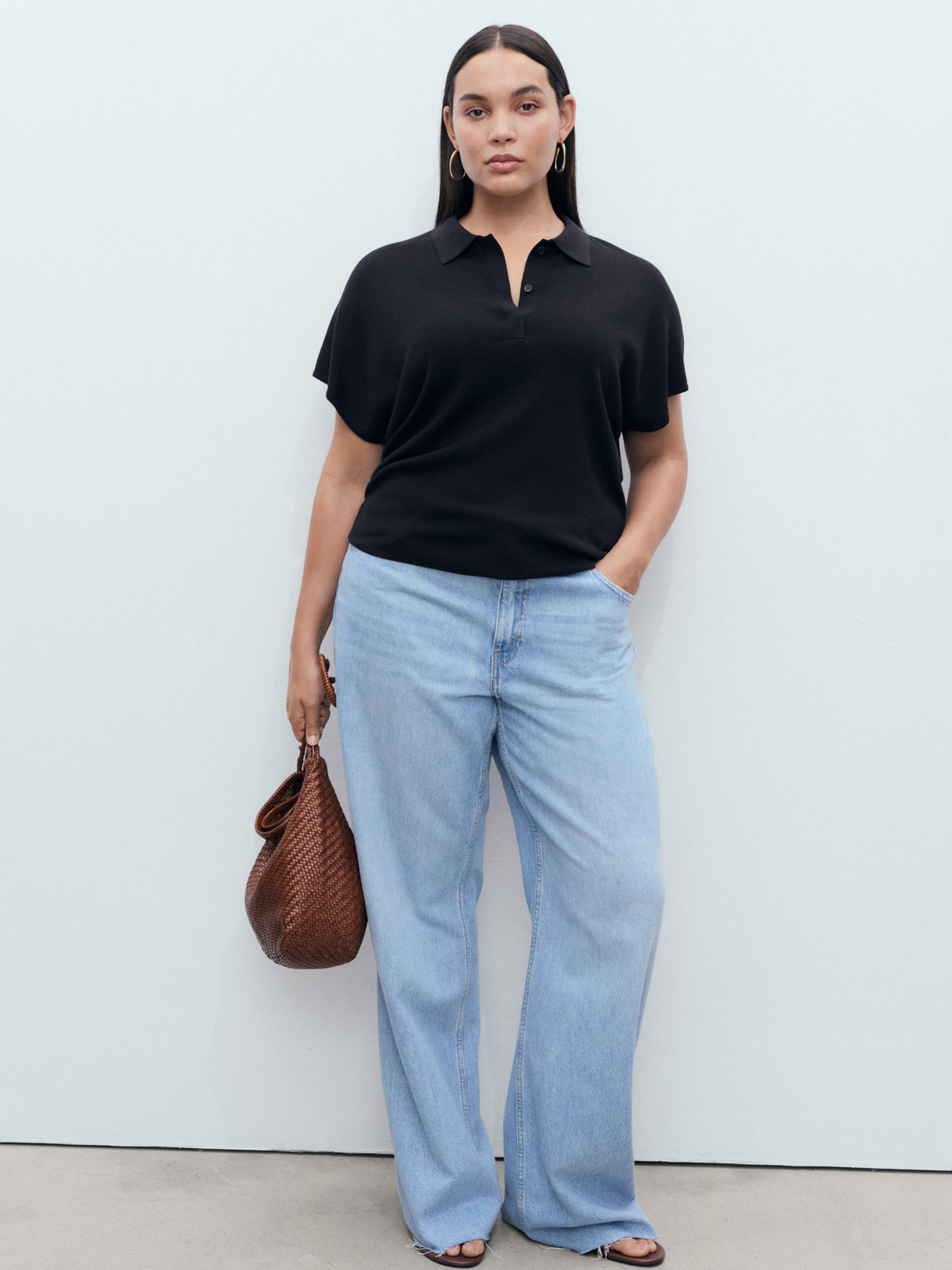 Поло MANGO модель 17014105_56 Фото