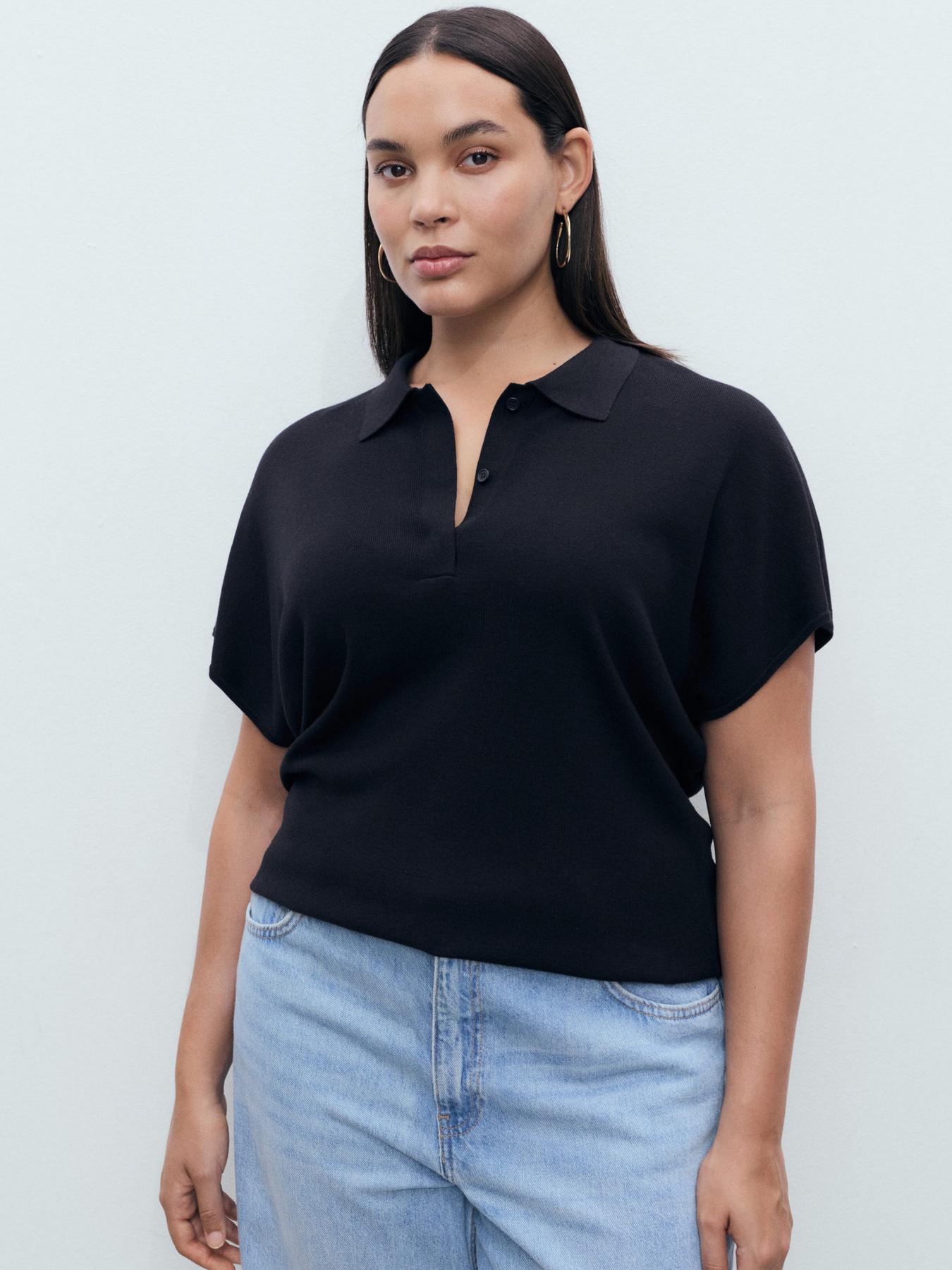 Поло MANGO модель 17014105_56 Фото