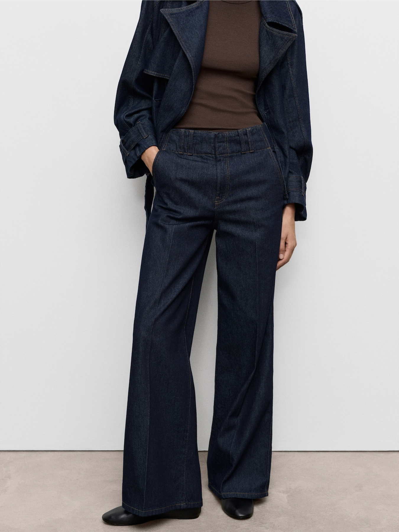 Прямые джинсы MANGO модель 17024124_TS Фото