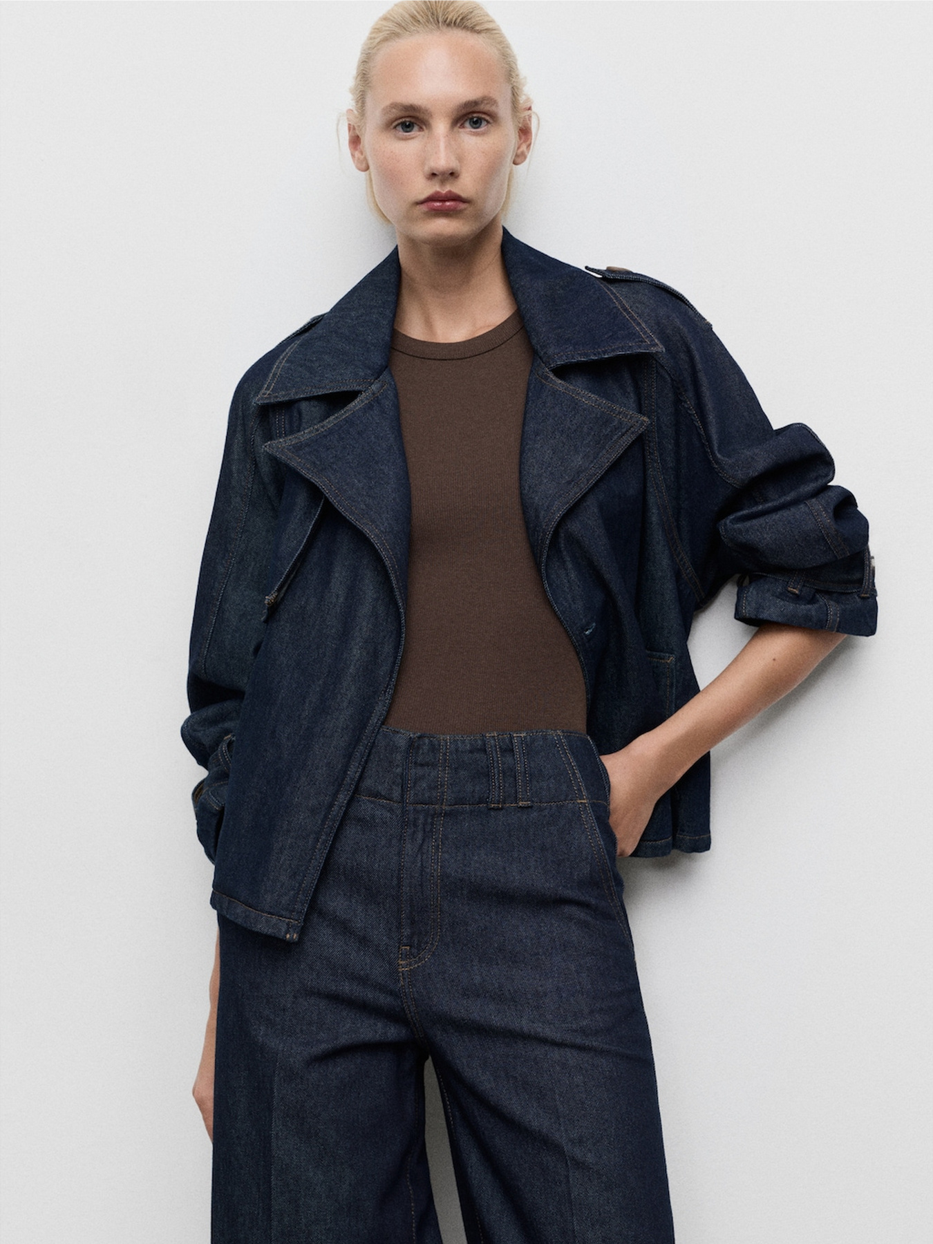 Джинсова куртка MANGO модель 17074118_TS Фото