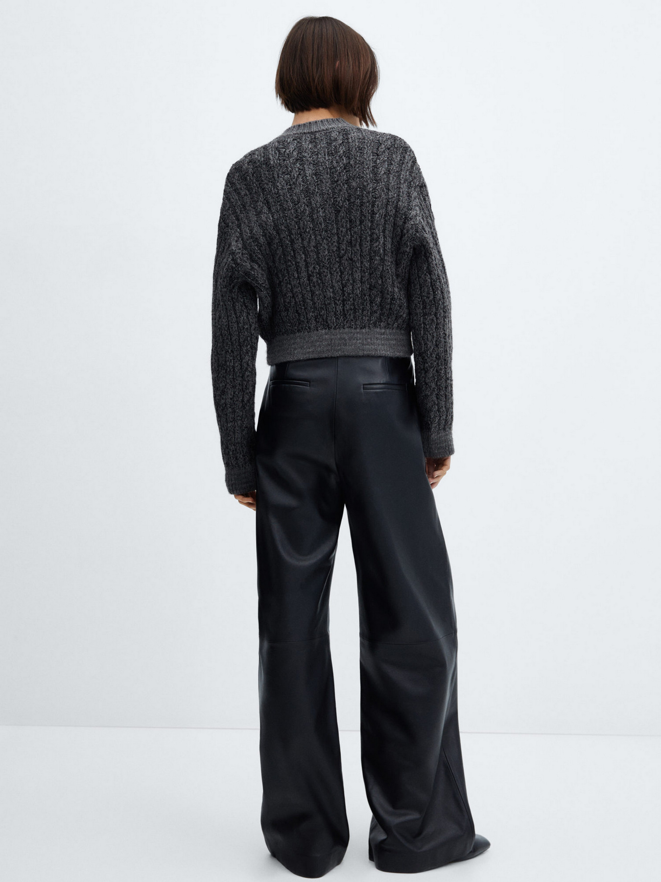 Кардиган MANGO Griz модель 67050480_96 Фото