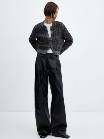 Кардиган MANGO Griz модель 67050480_96 Фото