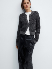 Кардиган MANGO Griz модель 67050480_96 Фото
