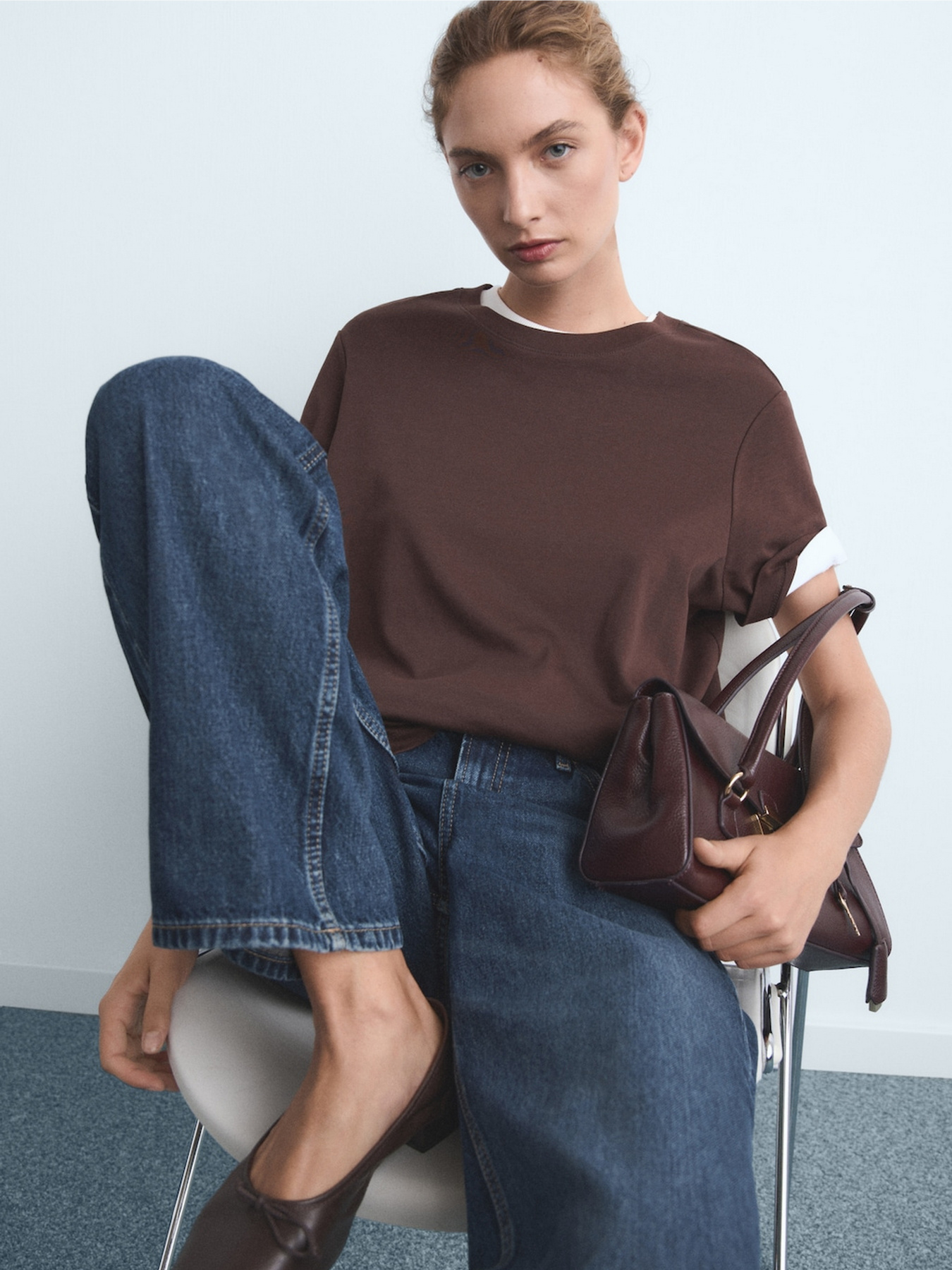 Прямі джинси MANGO модель 17024104_TO Фото