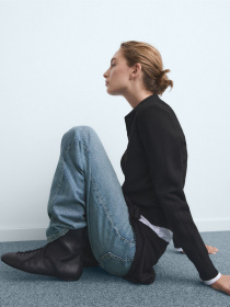 Прямые джинсы MANGO модель 17034103_TM Фото