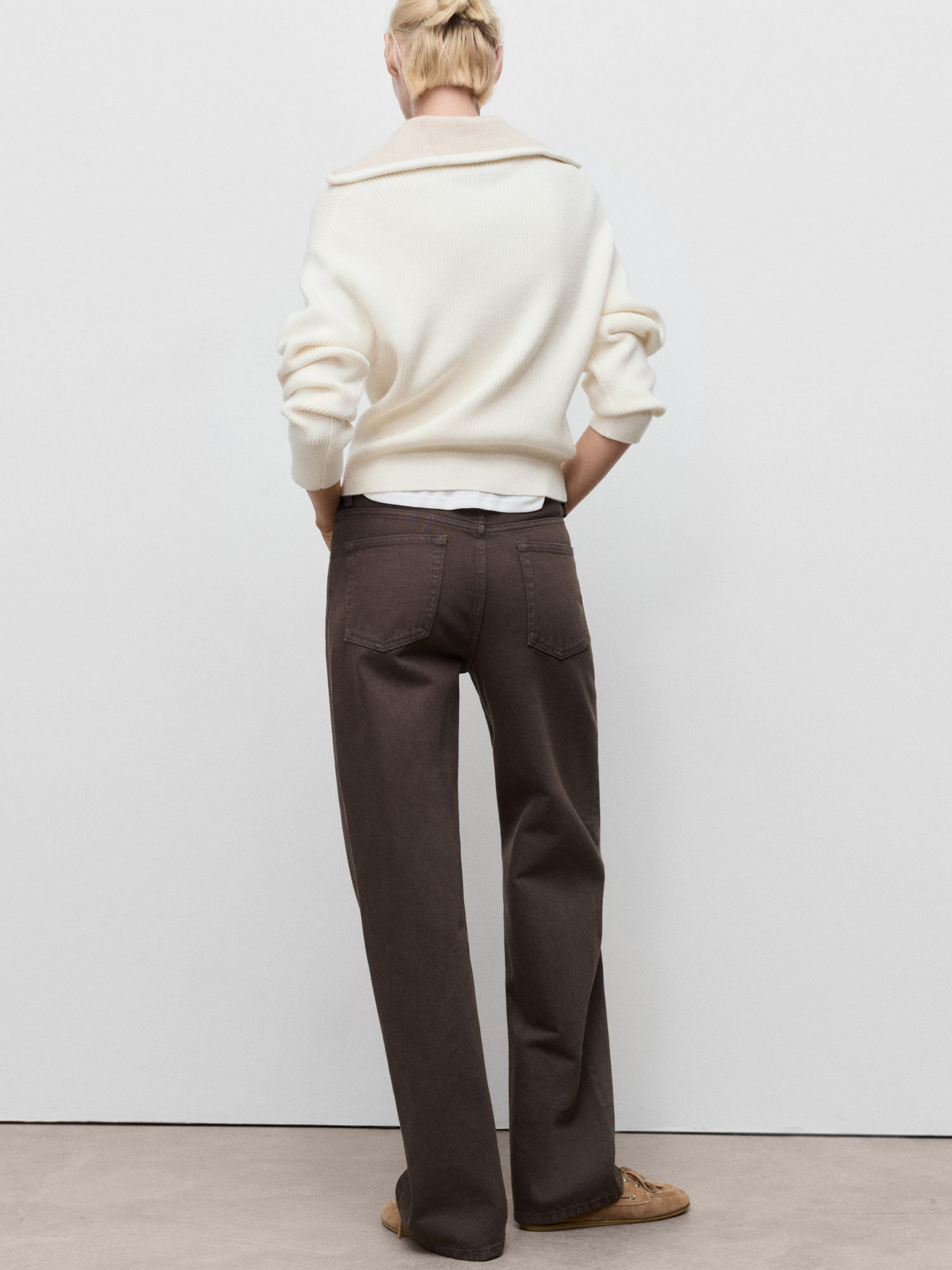 Прямые джинсы MANGO модель 17044782_32 Фото