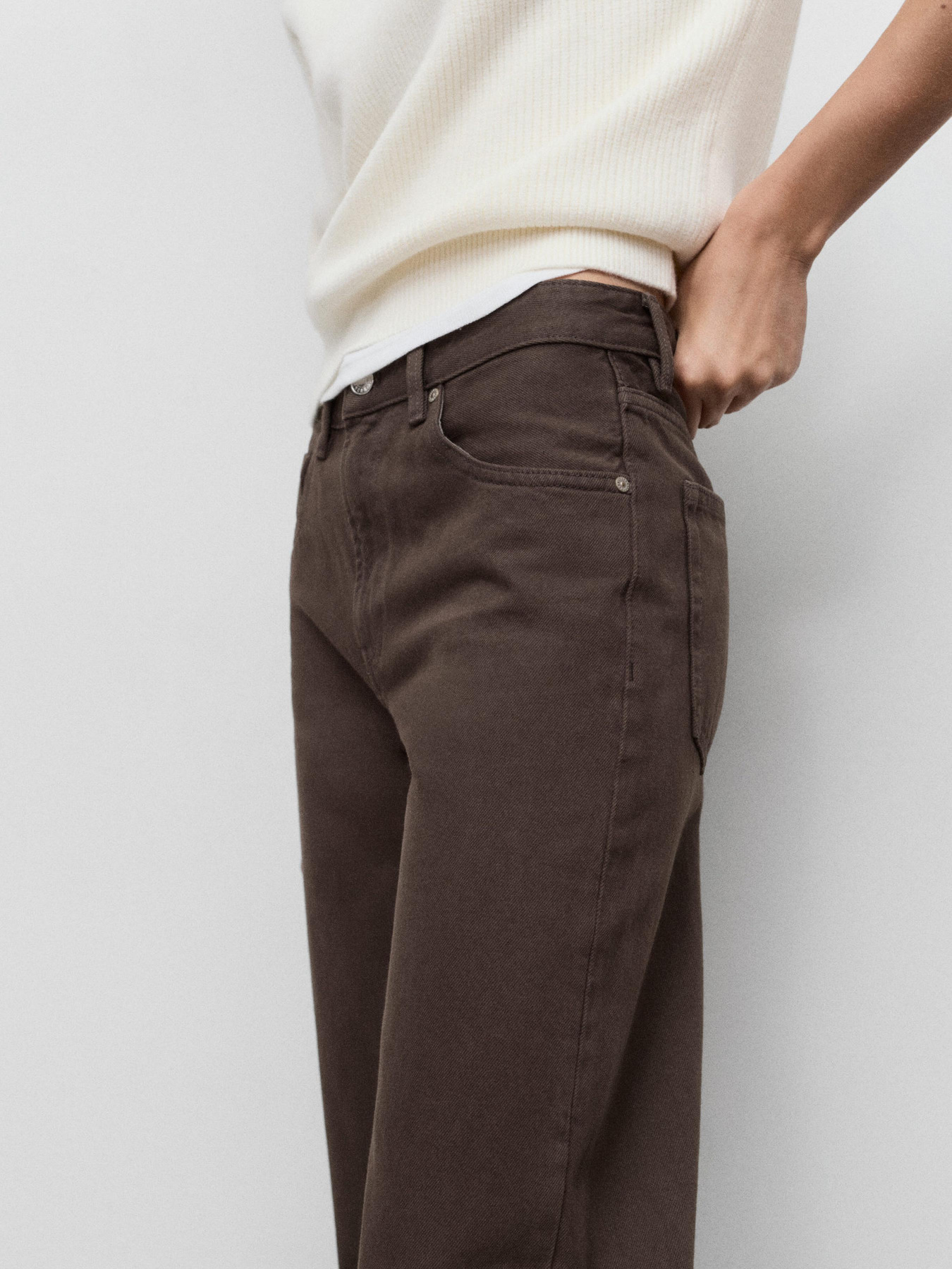 Прямые джинсы MANGO модель 17044782_32 Фото