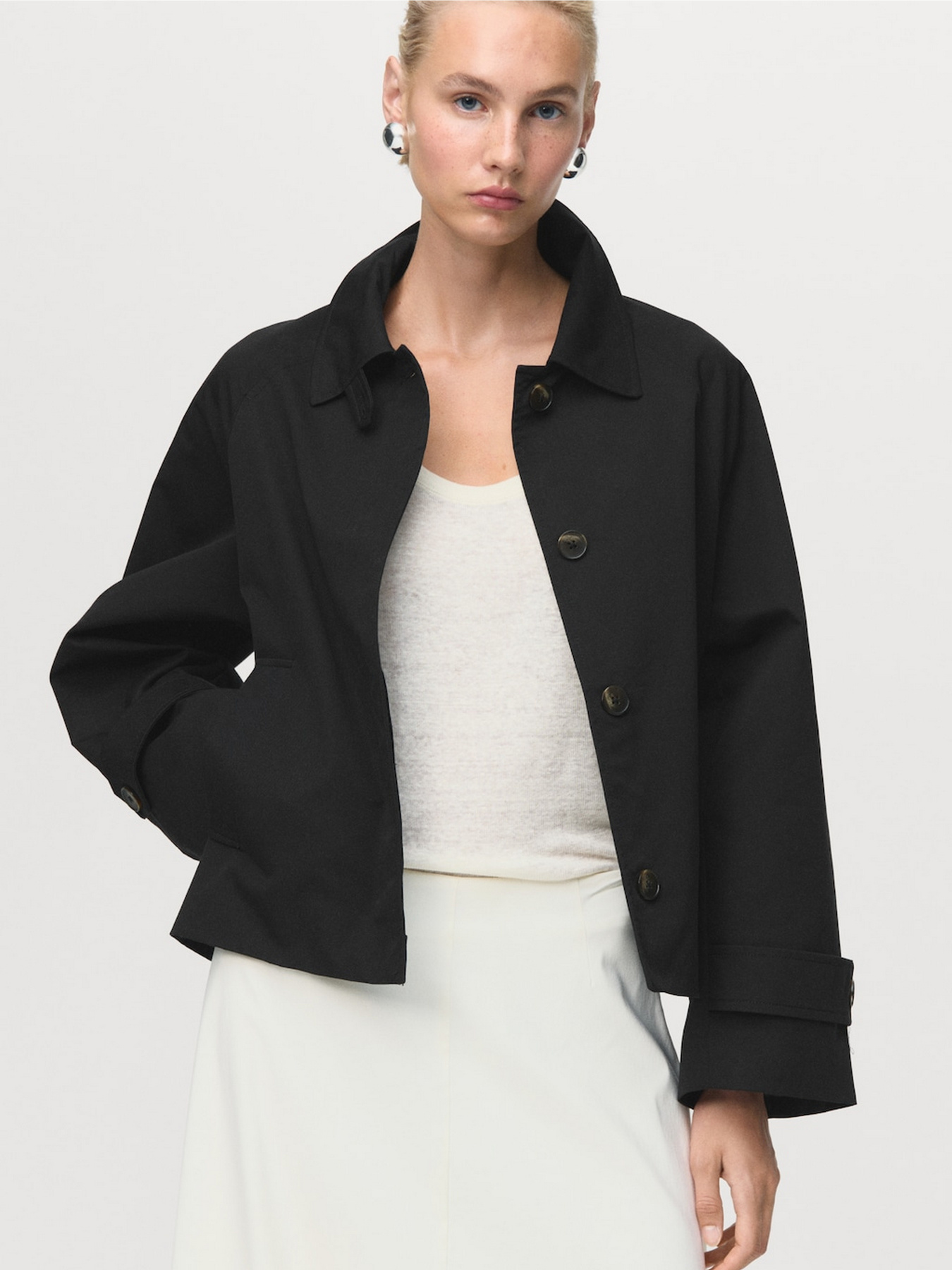 Демісезонна куртка MANGO модель 17075152_99 Фото