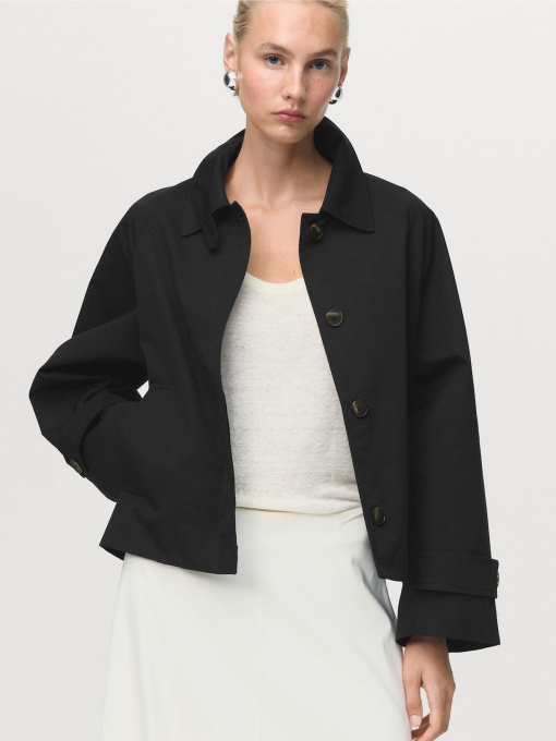 Демисезонная куртка MANGO модель 17075152_99 Фото