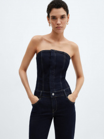 Джинсовый комбинезон MANGO Danielle модель 67050481_TS Фото