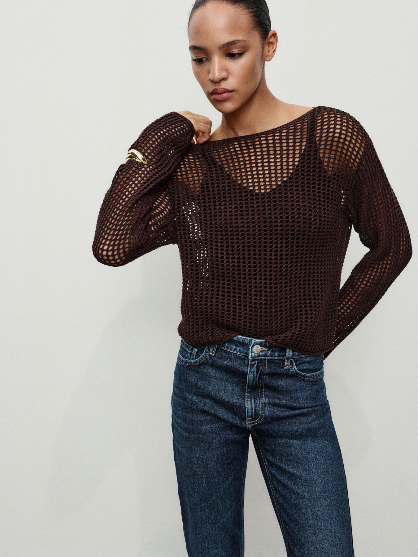 Скинни джинсы MANGO модель 17054423_TO Фото