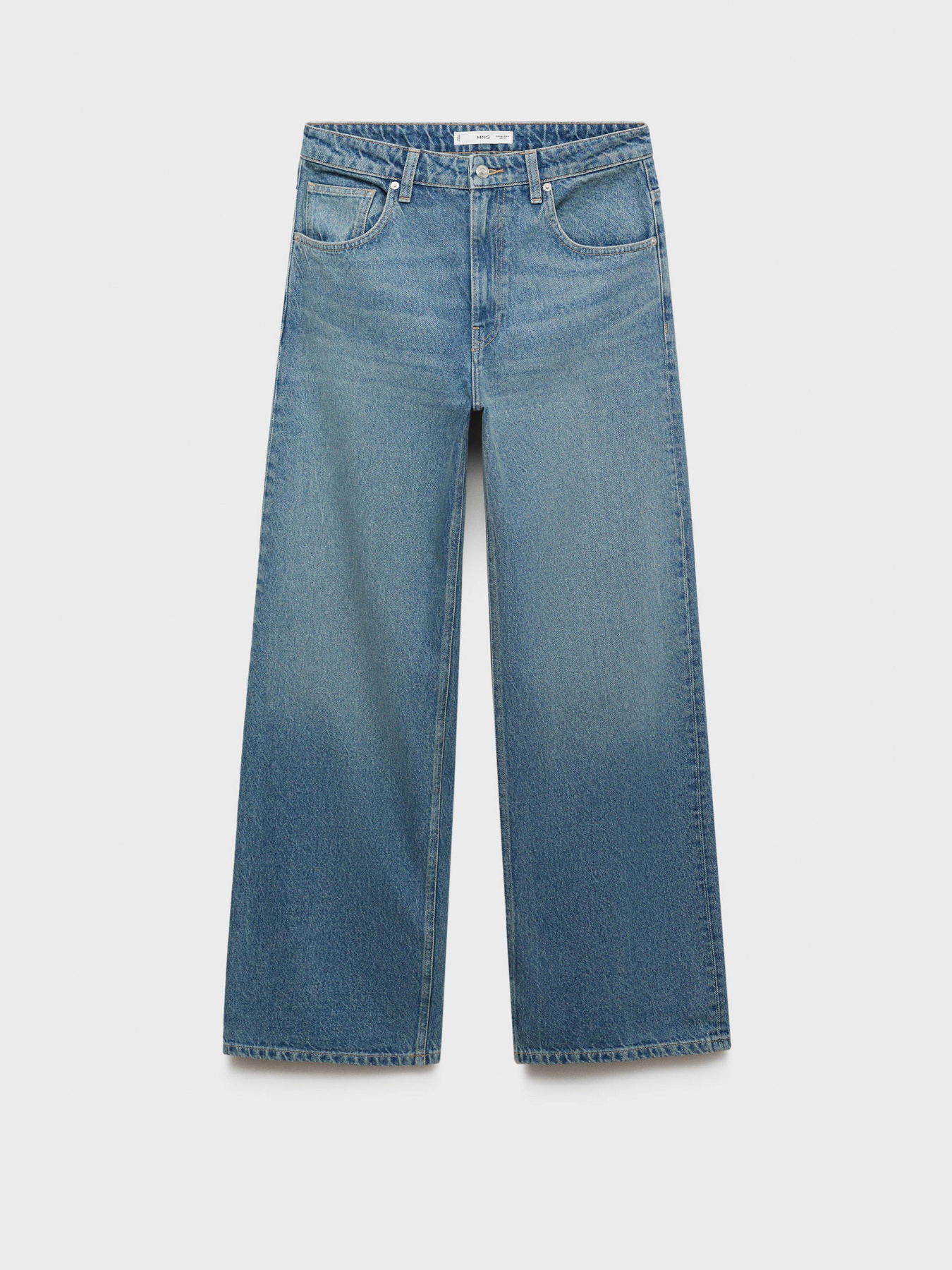 Широкие джинсы MANGO модель 17053320_TM Фото