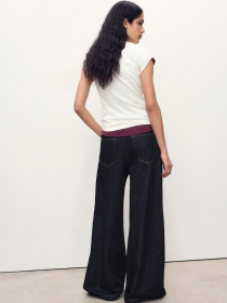 Широкие джинсы MANGO модель 17014096_TO Фото