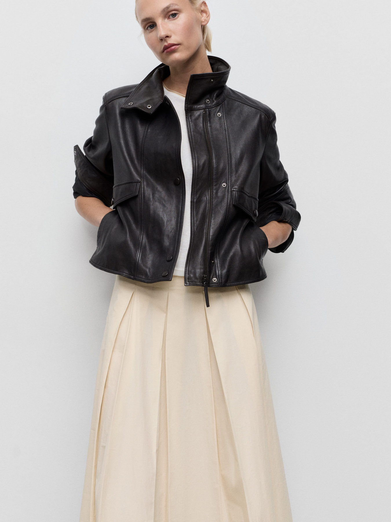 Спідниця міді MANGO модель 17084780_4 Спідниця міді MANGO модель 17084780_4 Фото