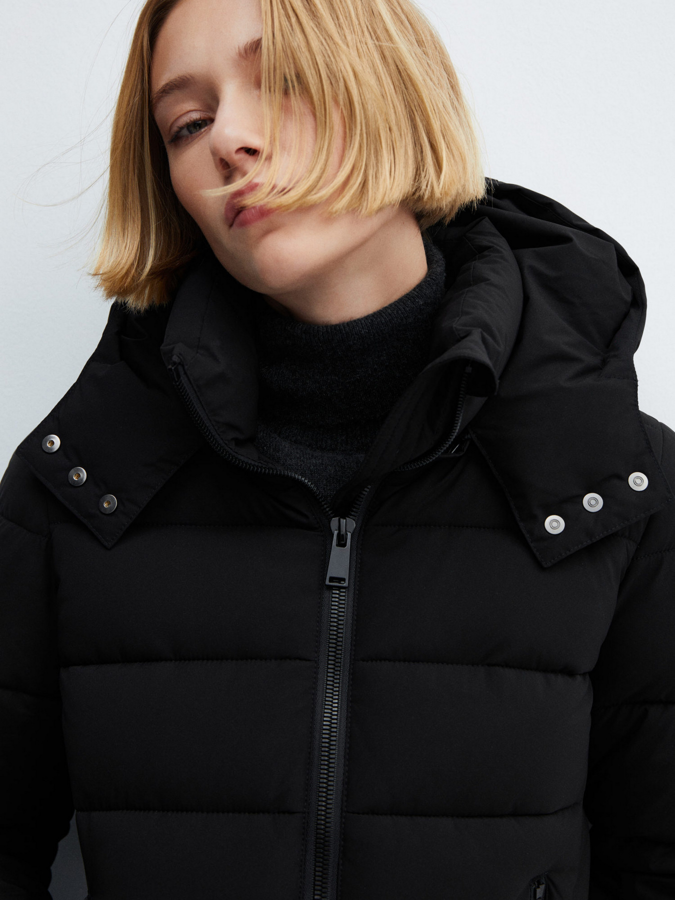 Зимняя куртка MANGO Bego модель 67050641_99 Фото