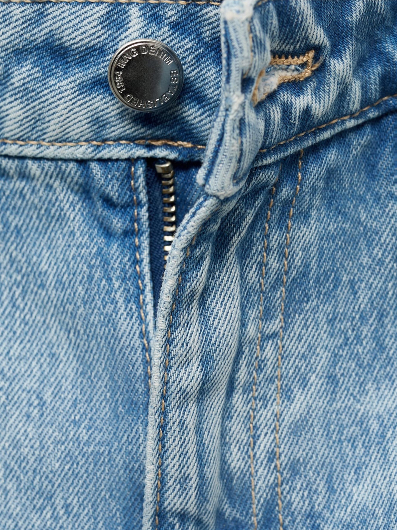 Прямые джинсы MANGO модель 17044100_TM Фото