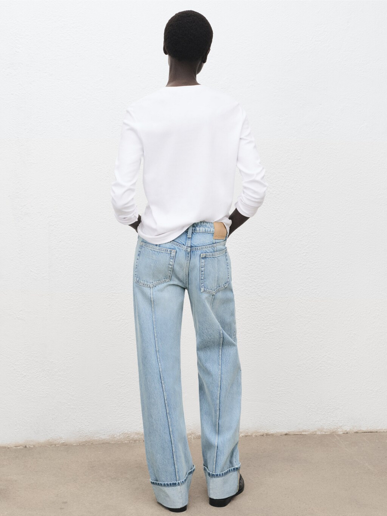 Прямі джинси MANGO модель 17044100_TM Фото