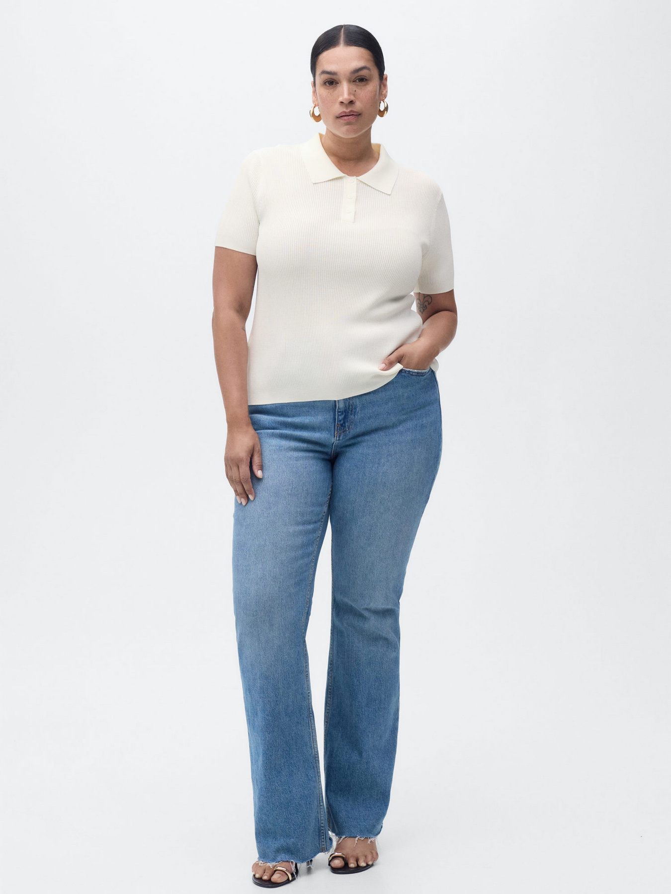 Поло MANGO модель 17024103_5 Фото