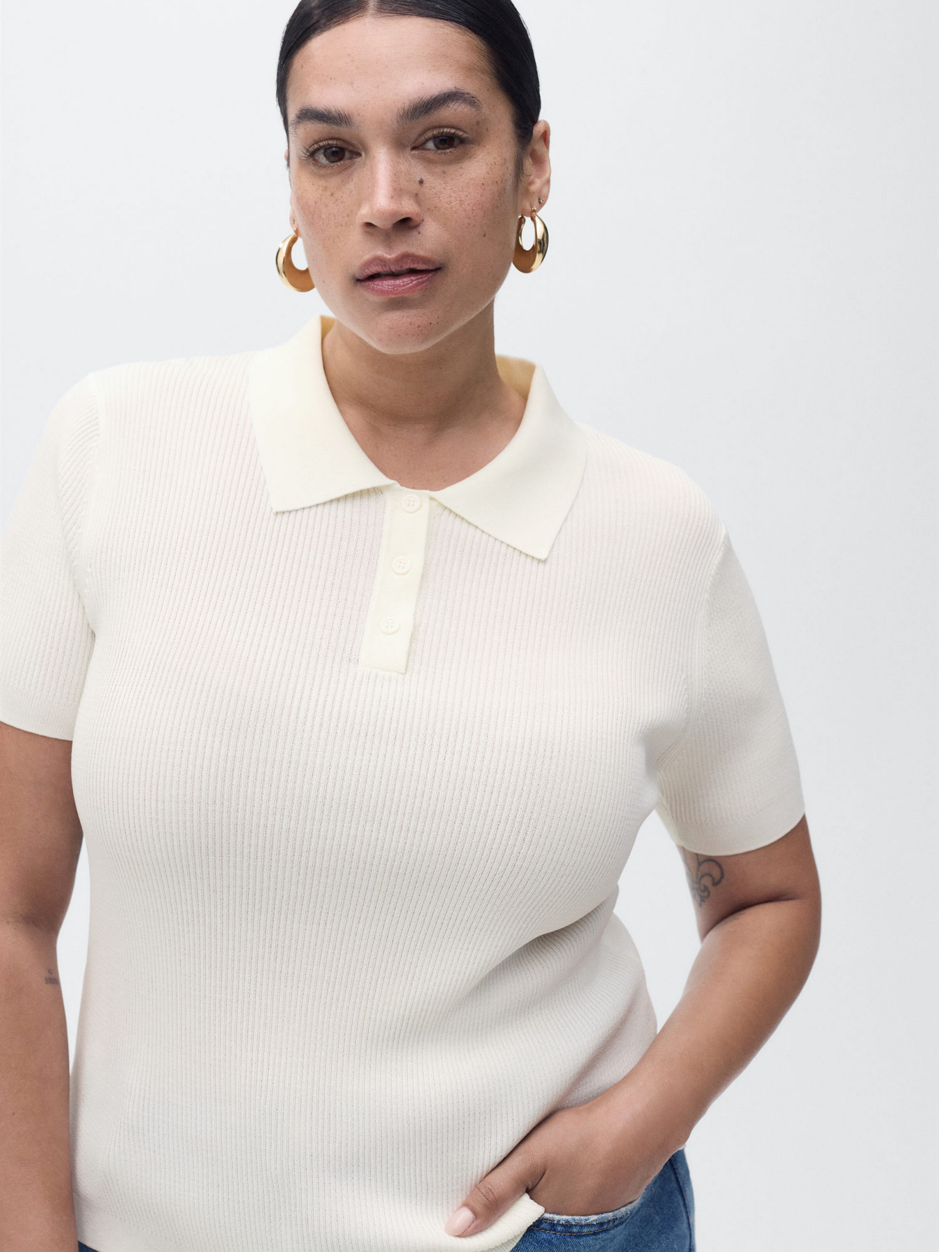 Поло MANGO модель 17024103_5 Фото