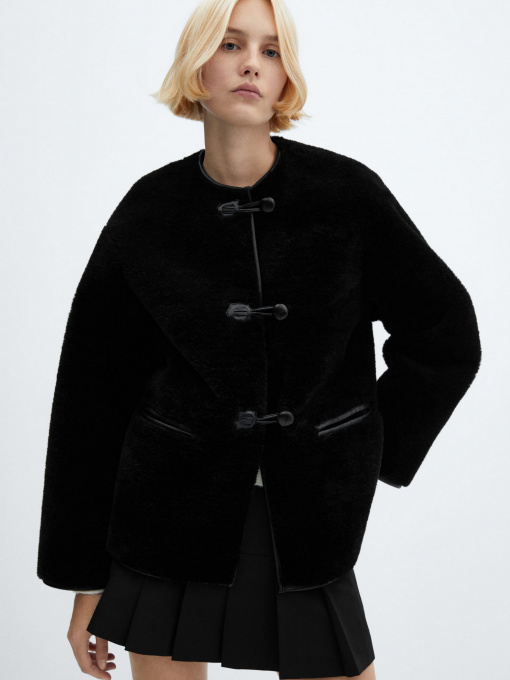 Демисезонная куртка MANGO Bethoven модель 67060441_99 Фото