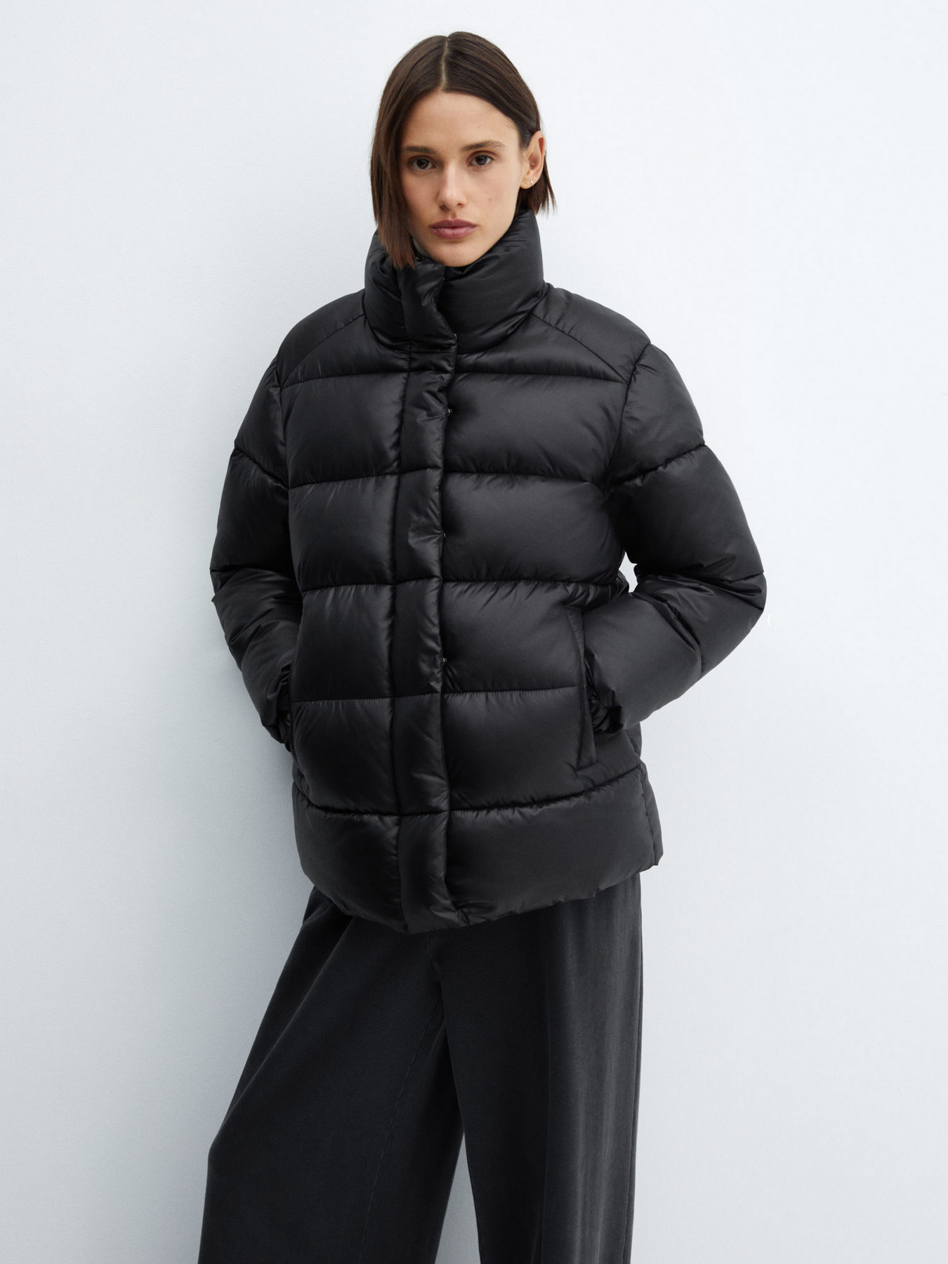 Зимова куртка MANGO Snowy модель 67060446_99 Фото