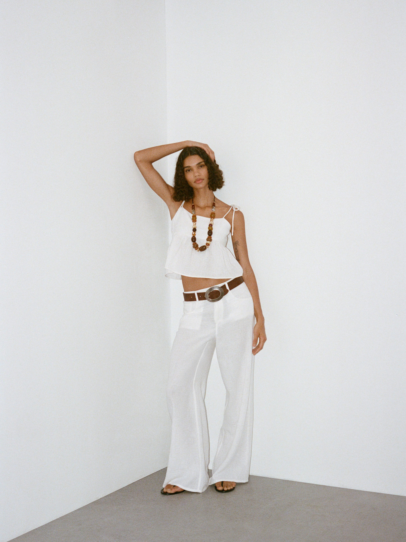 Брюки палаццо MANGO модель 17091197_1 Фото