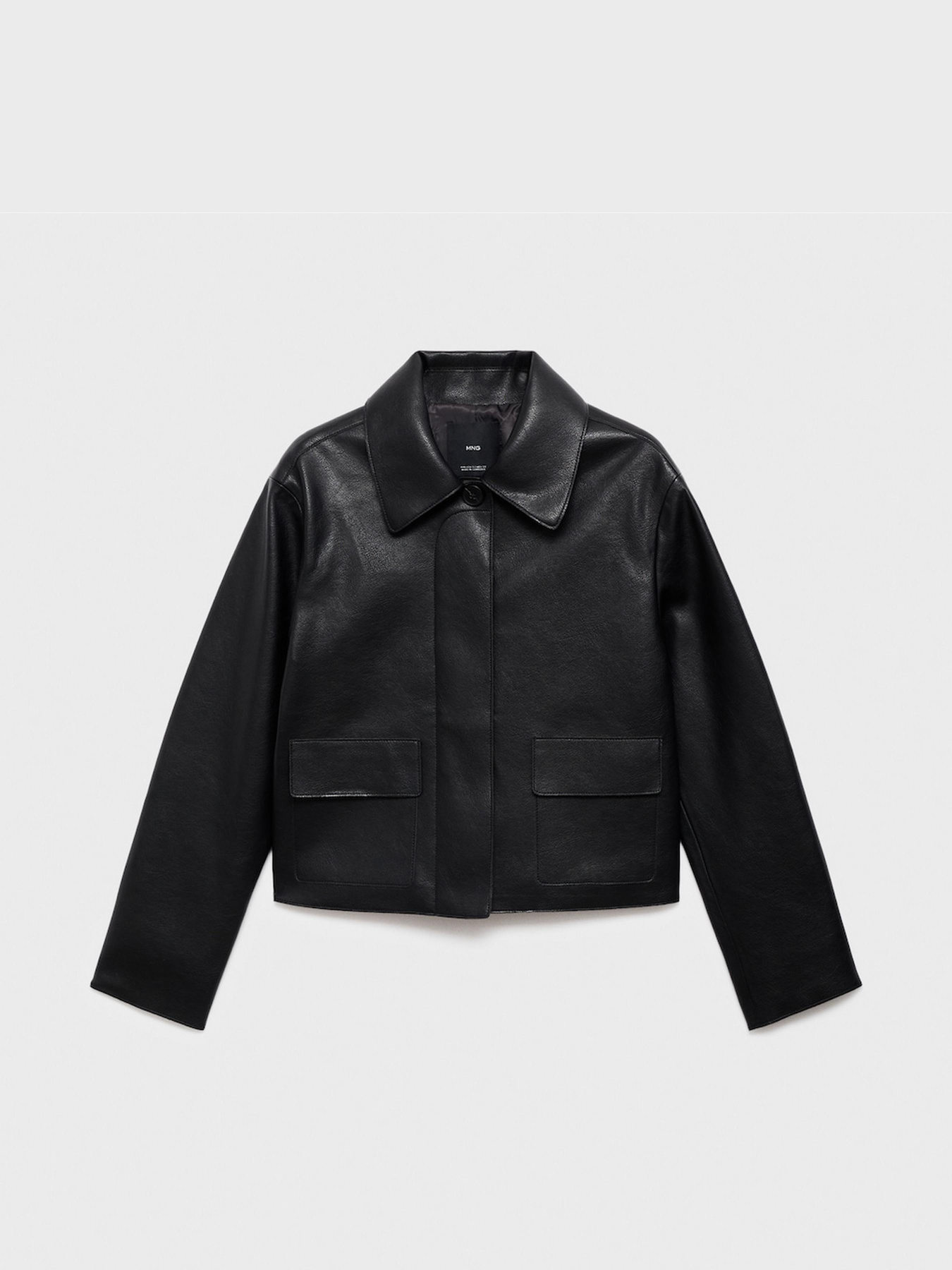 Куртка кожаная MANGO модель 17094433_99 Фото