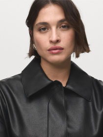 Куртка кожаная MANGO модель 17094433_99 Фото