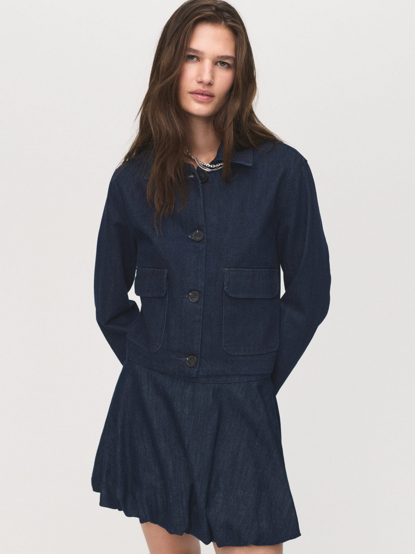 Джинсова куртка MANGO модель 17054785_TS Фото