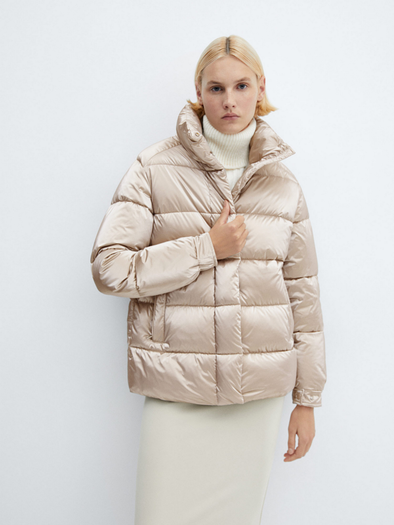 Зимняя куртка MANGO Snowy модель 67060447_8 Фото