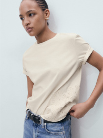 Футболка MANGO модель 17012910_5 Фото