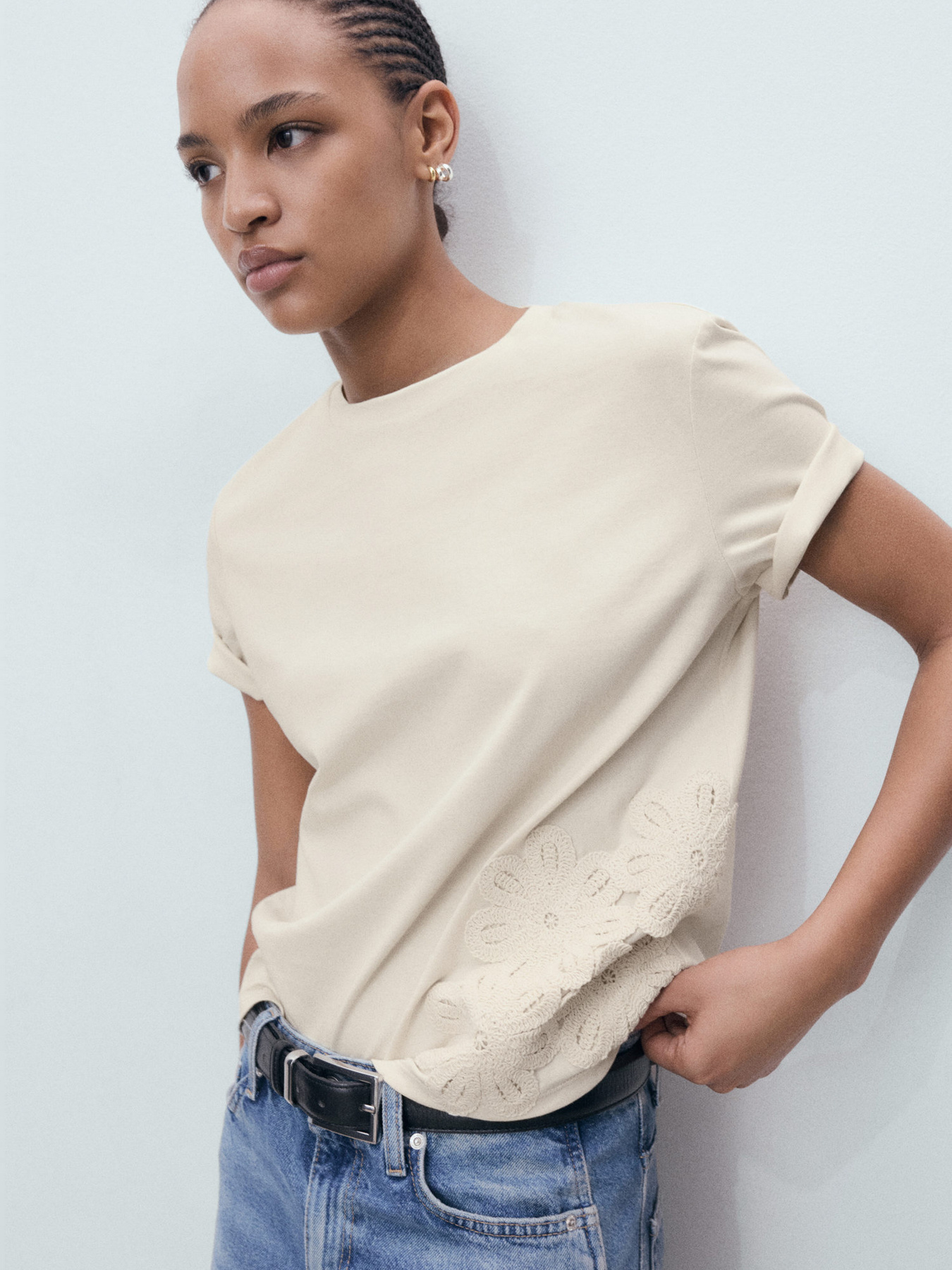 Футболка MANGO модель 17012910_5 Фото