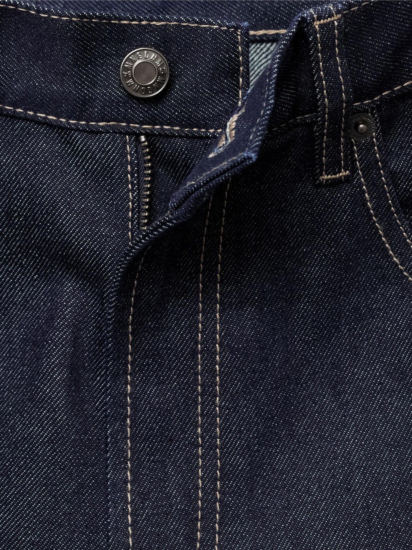 Широкие джинсы MANGO модель 17015816_TS Фото