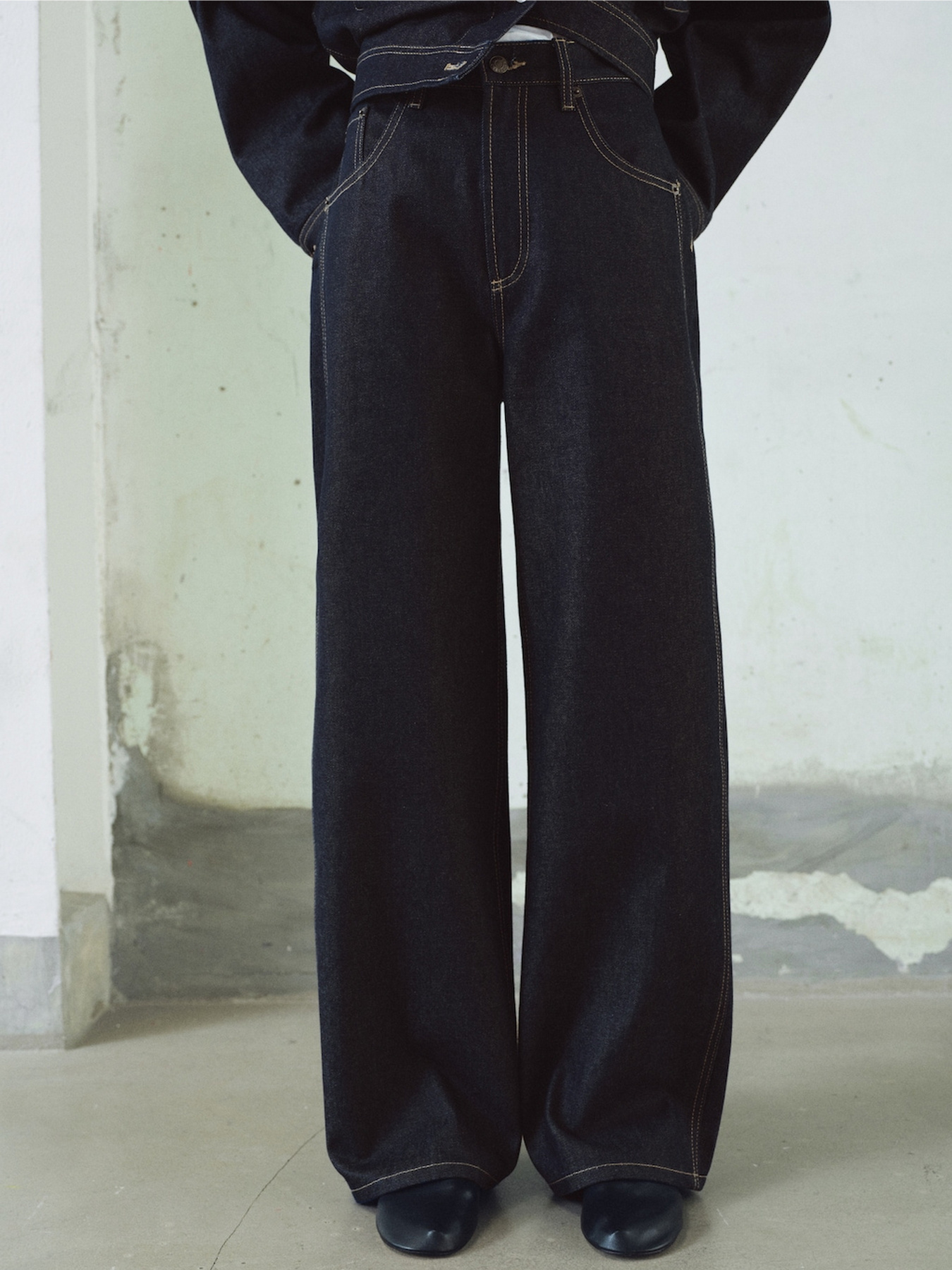 Широкие джинсы MANGO модель 17015816_TS Фото